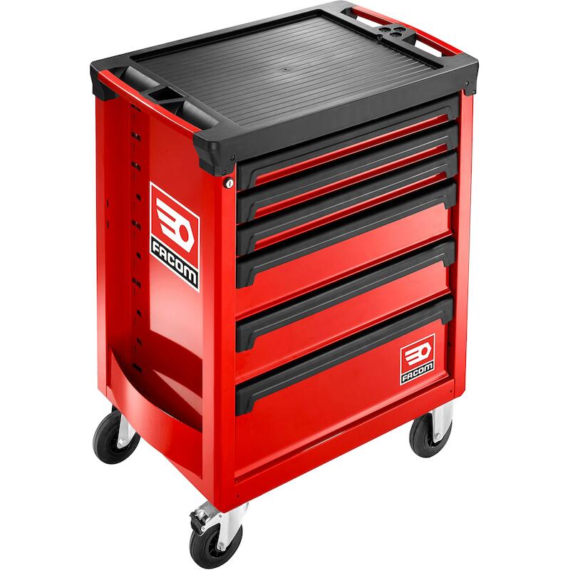 GEREEDSCHAPSWAGEN 6L. ROOD  ROLL.6M3A        FACOM