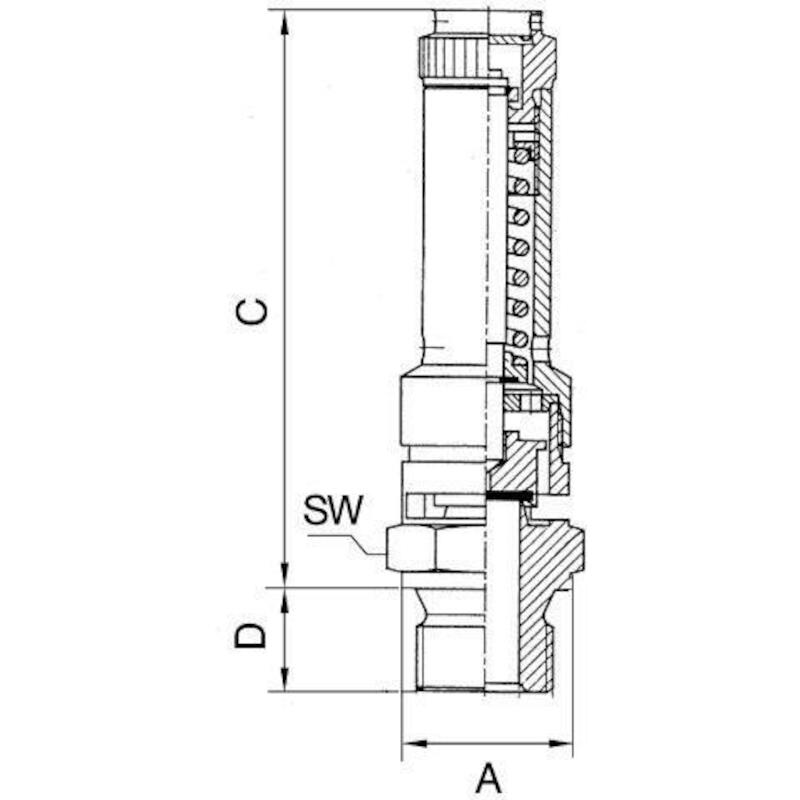 VEILIGHEIDSVENTIEL - 104358 226.03-16,0 RIEGLER