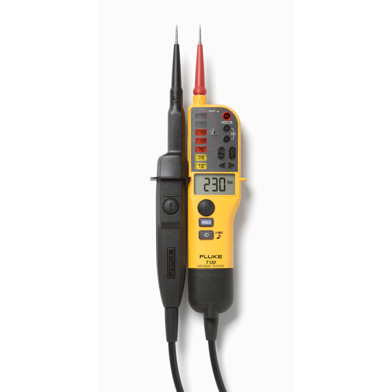 SPANNINGSTESTER 6-690V      FLUKE-T130 2XAA  FLUKE