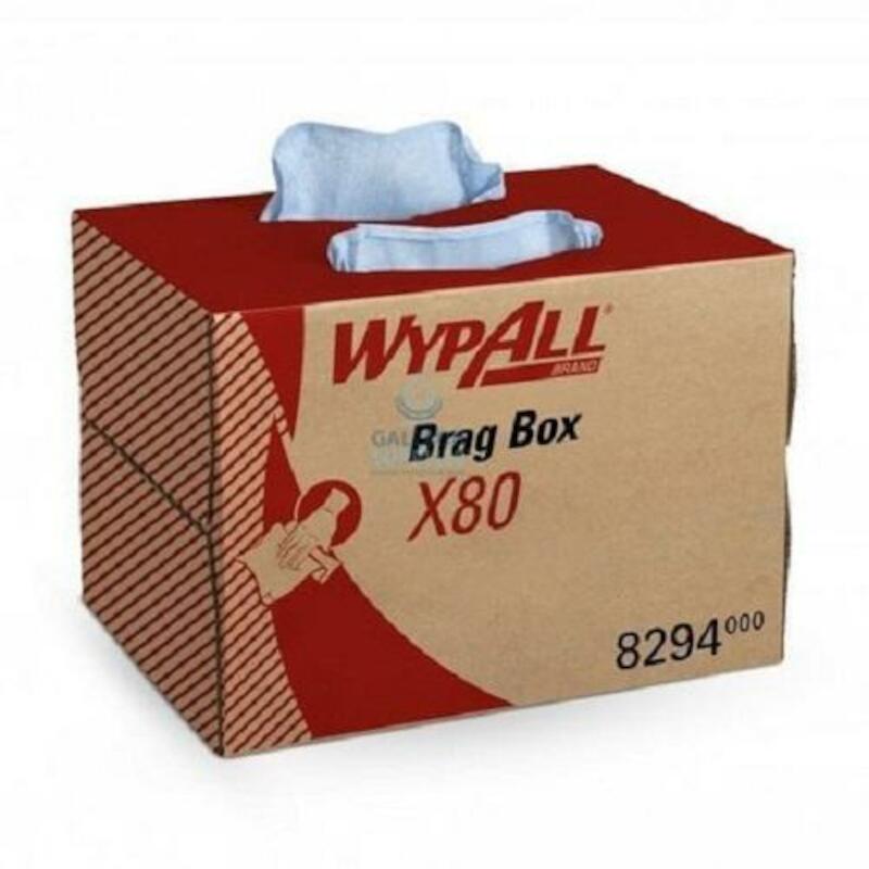 TORCHON BLEU WYPALL X80     8294 280X430 (160PC)KC