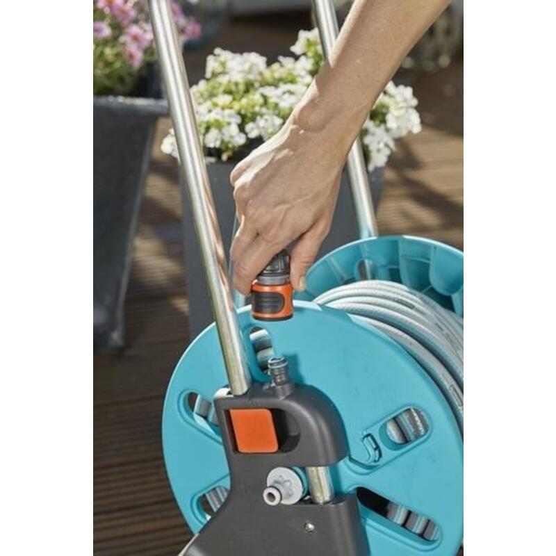 DEVIDOIR SUR ROUES+20M TUY. CLEVERROLL S   GARDENA