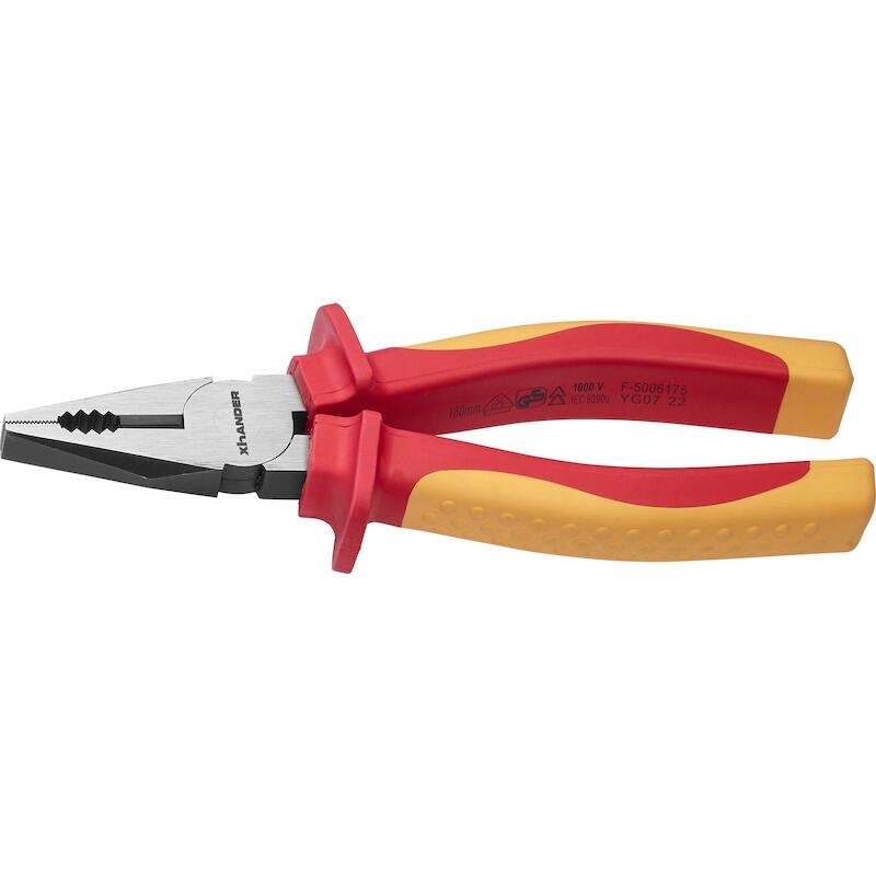 UNIVERSELE GEÏSOLEERDE TANG VDE 1000V LENGTE 180 MM