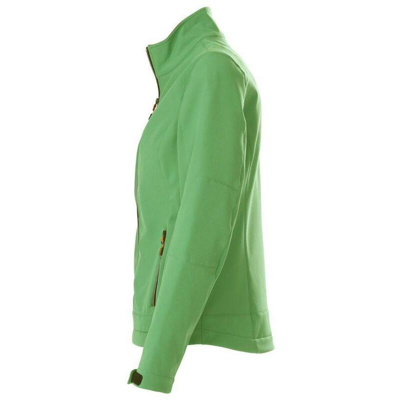 JAS DAMES SOFTSHELL - PRINTER TRIAL LADY - FRISGROEN L