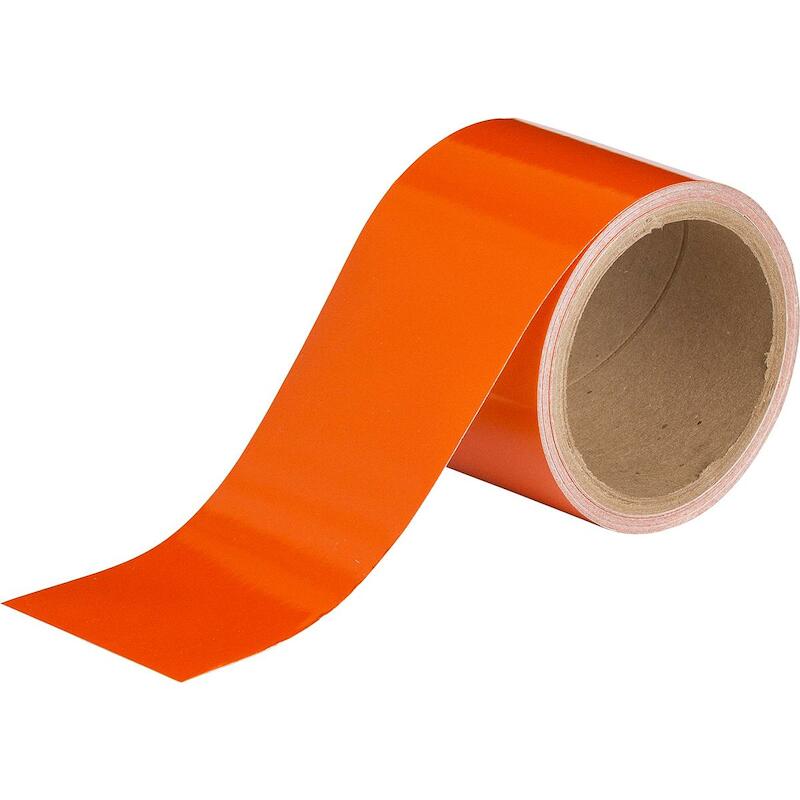 SIGNALISATIETAPE - BRADY 078990 - ORANJE 75 MMX4,5M