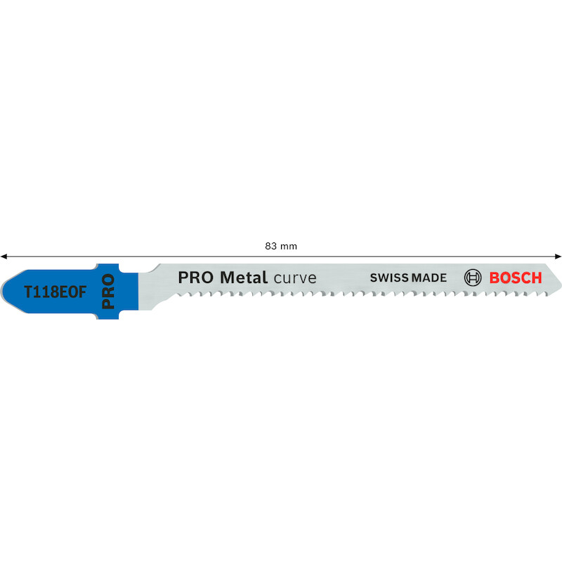 LAME SCIE SAUT.T118 MÉTAL   2608634237  (5PC)BOSCH