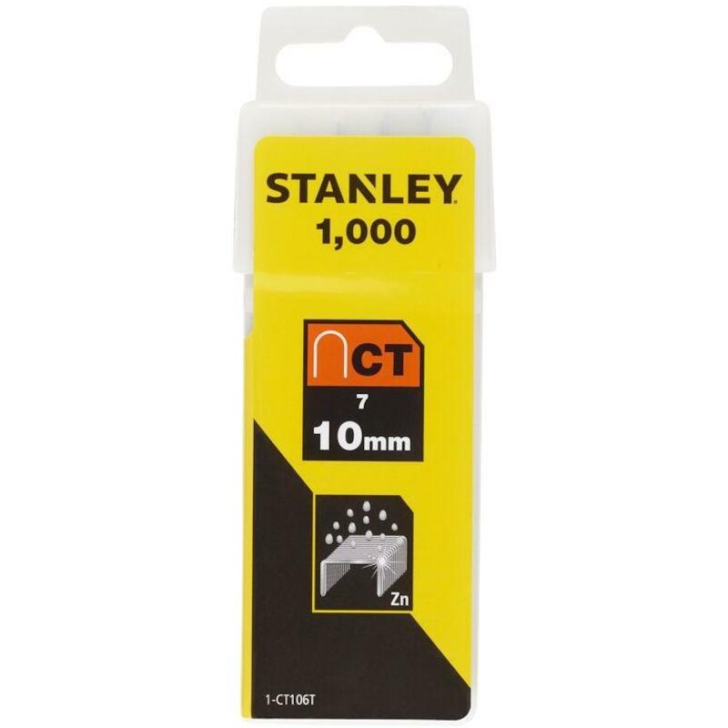 AGRAFES TYPE 7 10MM         1-CT106T 1000PC STANLE