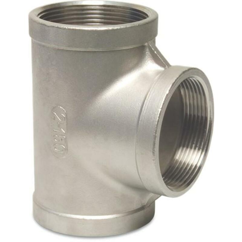T-KOPPELING 1/2" V/V/V      FIG.130    RVS
