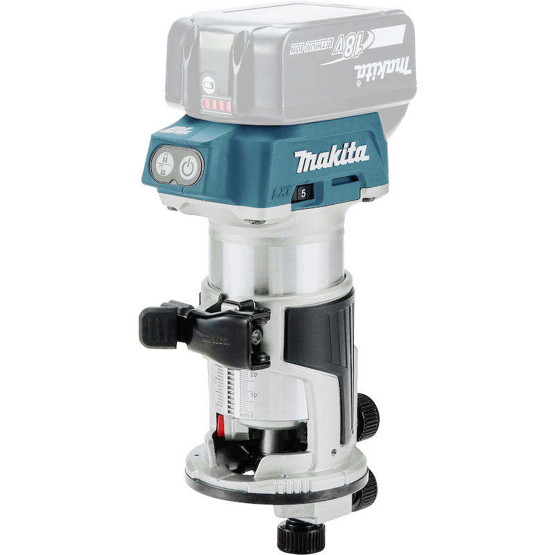 ROUTER/TRIMMER LXT 18V - DRT50ZJ - MAKITA