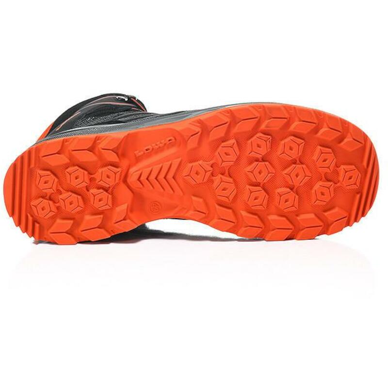HOGE SCHOEN - LOWA LARROX WORK GTX - S3 ZWART EN ORANJE 47
