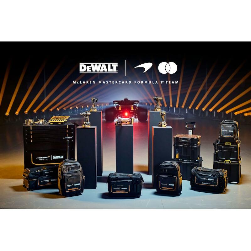 Dewalt - DCK2222MP2T-QW 18V xr McLaren brushless power tool kit with DCD86m hammer drill and DCF86m impact driver - 2x 5.0 Ah battery - tstak - 08155501