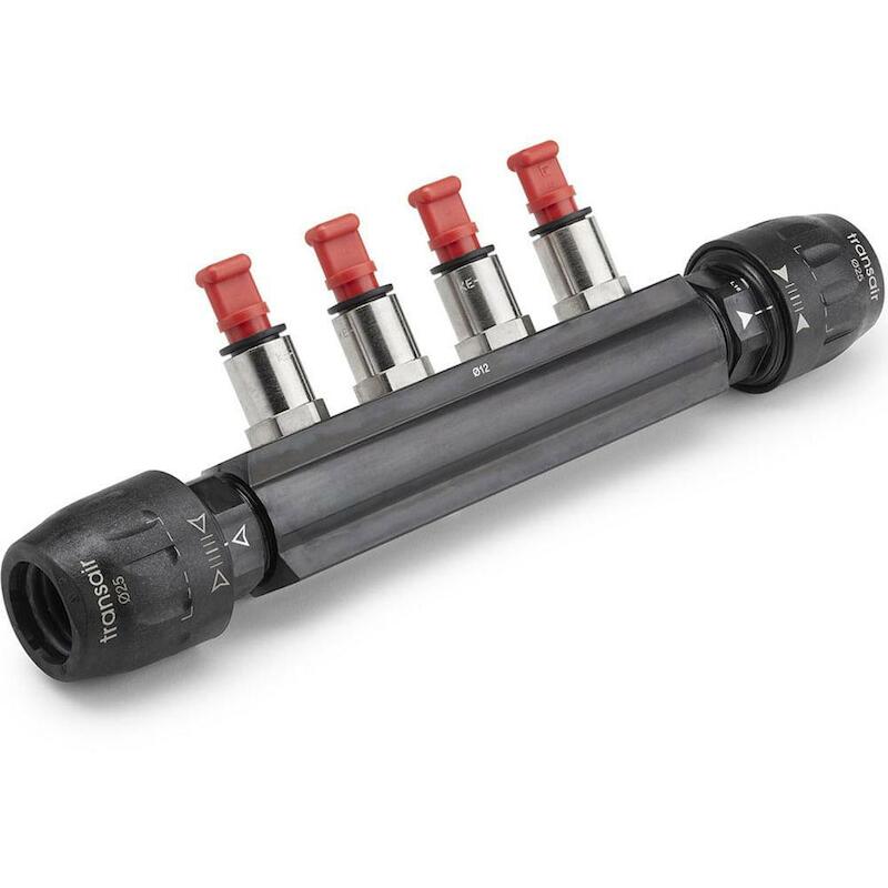 VERDEELBLOK 25MM - 4X12MM   6651 25 12 04 TRANSAIR