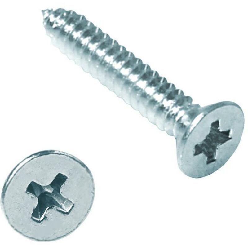 COUNTERSUNK HEAD PHILLIPS COUNTERSUNK SCREW - DIN 7982 - 4.2 X 16 MM - ZINC PLATED