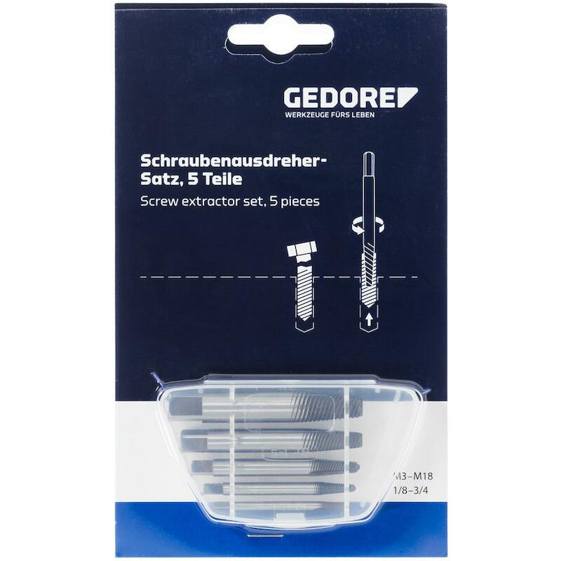 LINKSE TAPEINDUITHALERSSET  8551 S-005(5ST) GEDORE