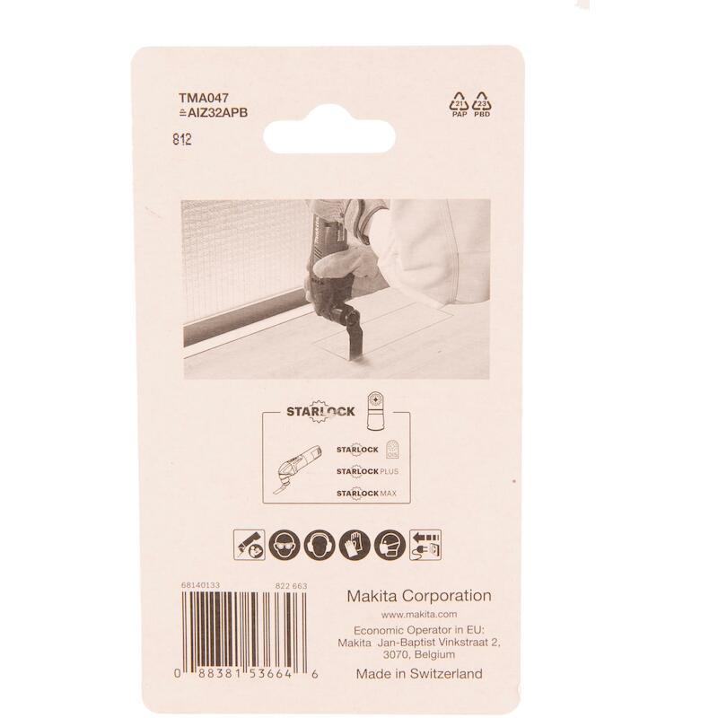 INVALZAAGBLAD 32X50MM       B-64814-5  (5ST)MAKITA