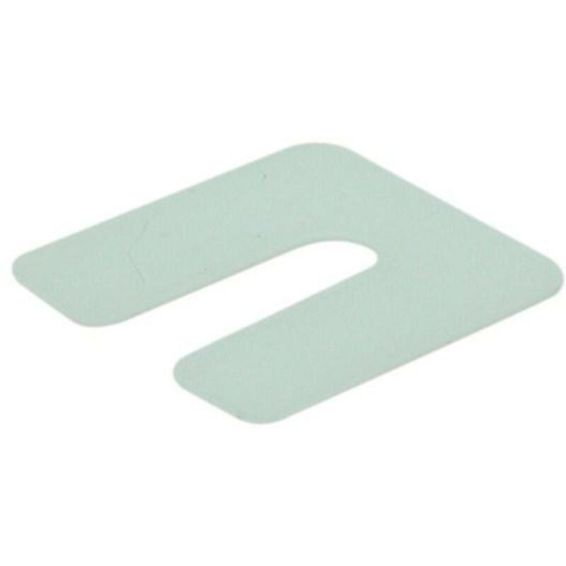 UITVULPLAATJE TRANSP. KS    34601 - 50X50X1MM