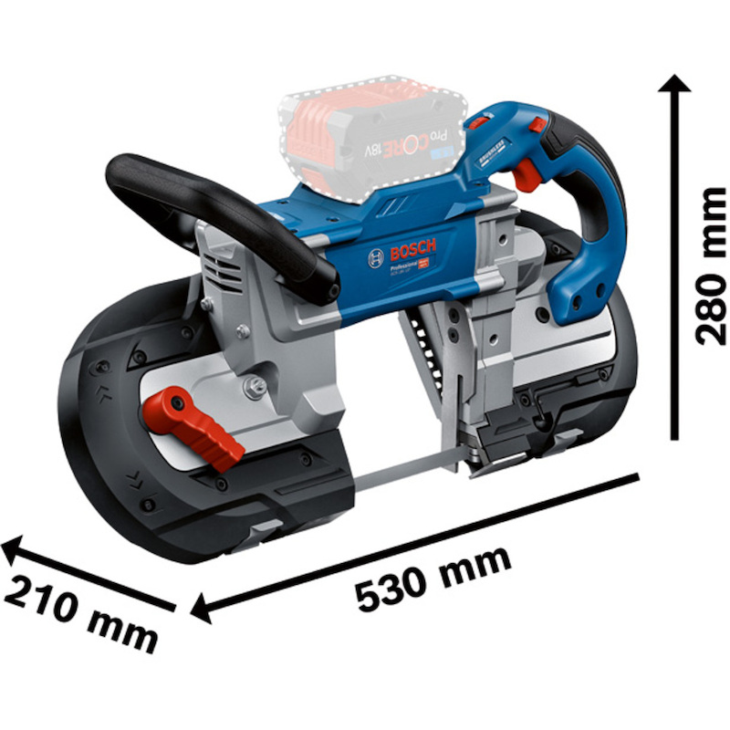 ACCU-LINTZAAG 18V/BODY      GCB 18V-127      BOSCH