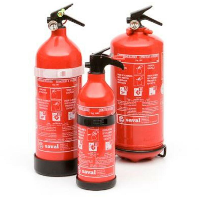 EXTINCTEUR À POUDRE 2KG     PG2-V            SAVAL