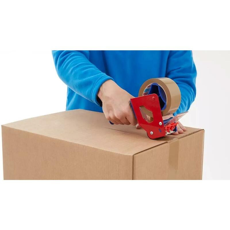 Tesa - Ruban d'emballage - Tesapack 4124 - pvc - 50 mm x 66 m - Transparent - 03261202