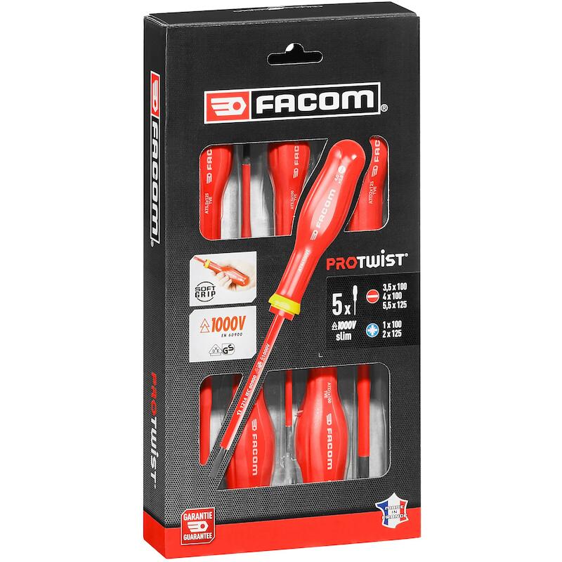 SCHROEVENDRAAIERSET VDE     ATD.J5TVEPB (5ST)FACOM