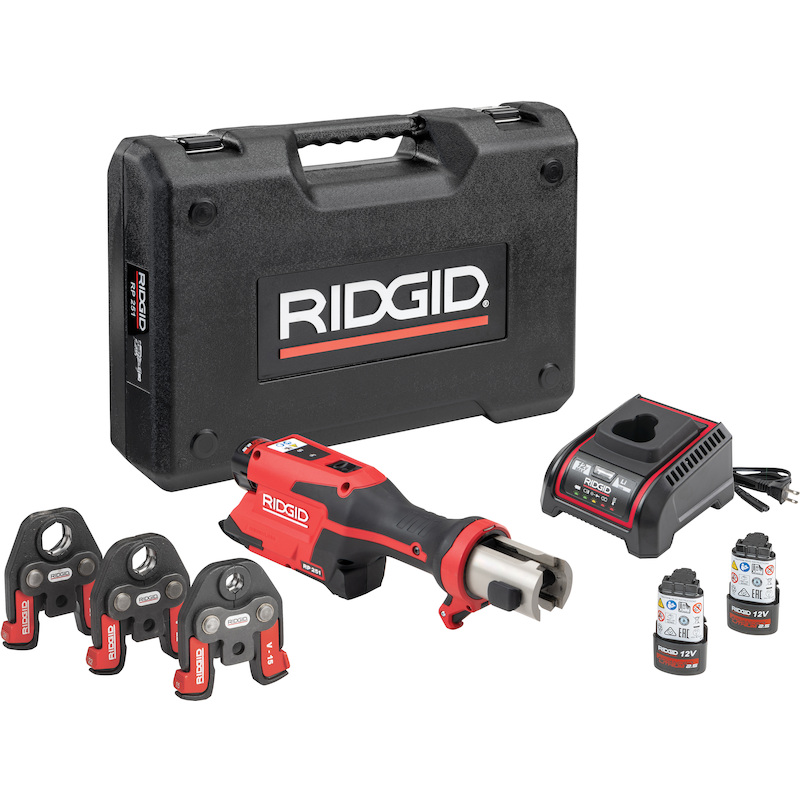 SERTIS.12V/2X2,5 (COFFRE)   RP251(V15-22-28)RIDGID