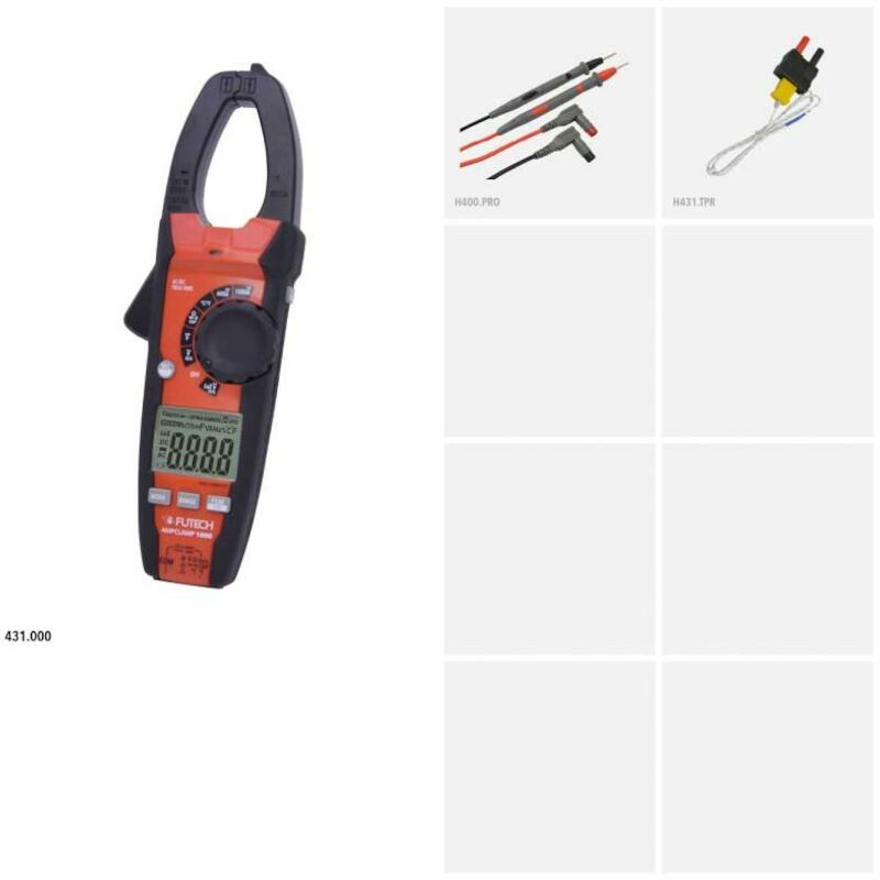 PINCE AMPÈRE 1000A 3XAAA    AMPCLAMP 1000   FUTECH