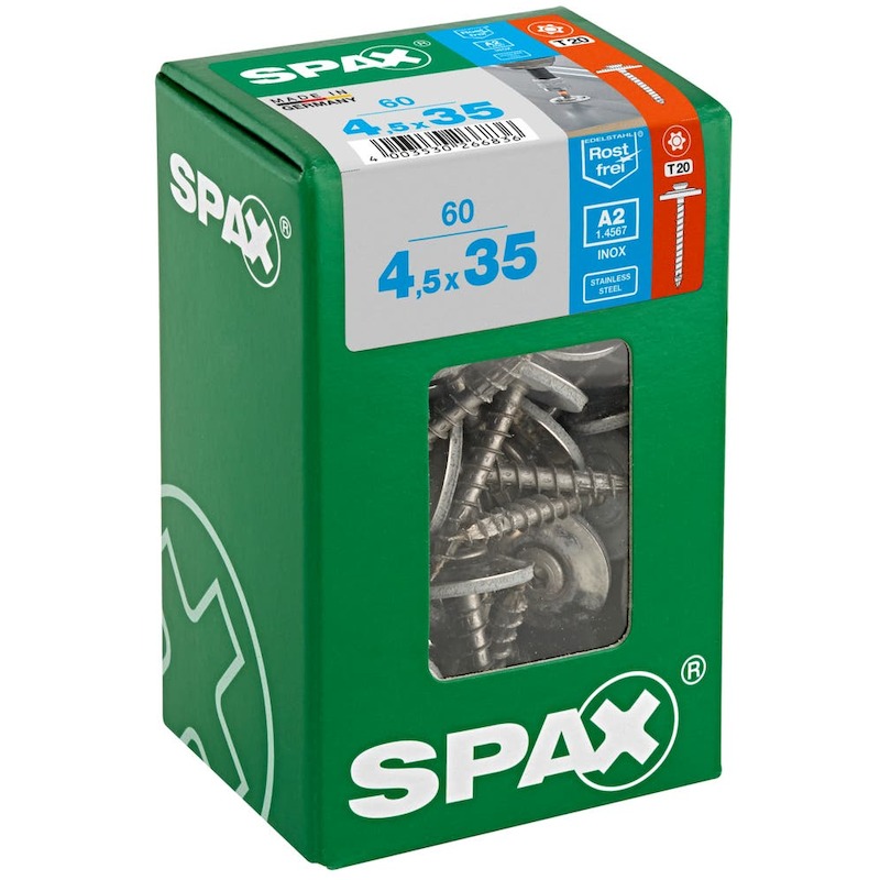 SPENGLERSCHROEF VD T20      T-STAR+  4,5X35 INA2