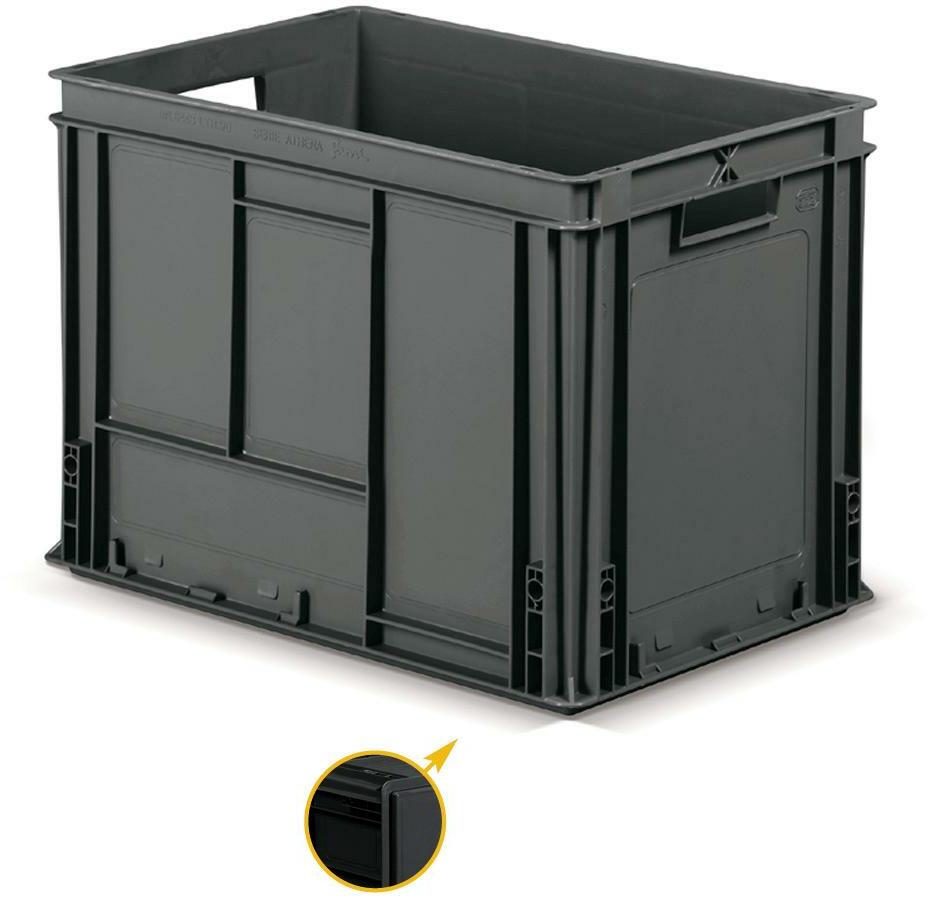 BAC EMPILABLE FPA8052B007 600X430 NOIR        FAMI