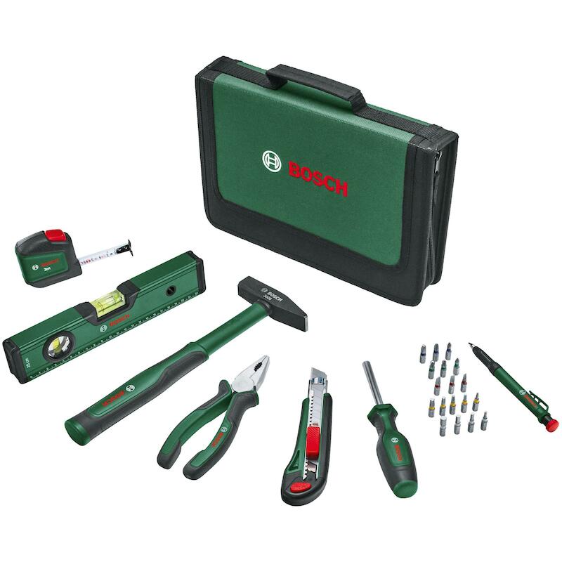 GEREEDSCHAPSSET IN TAS      1600A02BY6 (25ST)BOSCH