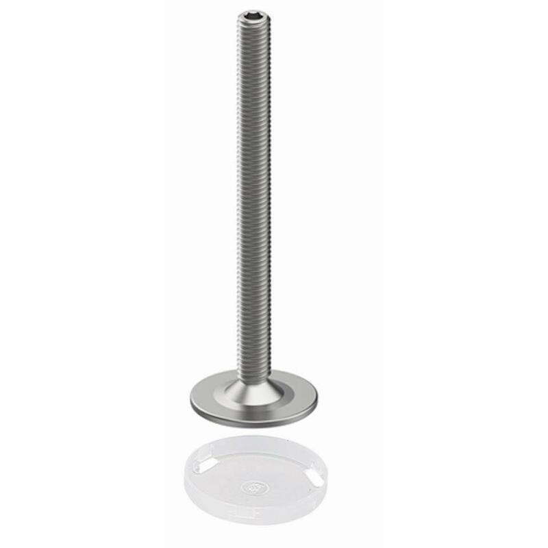 PLINTVERSTEL.+SCHROEFDRAAD  9318261 M8X100 HETTICH