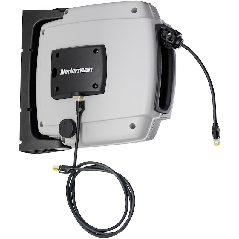ENROULEUR CÂBLE ETHERNET    D20 L=12M     NEDERMAN
