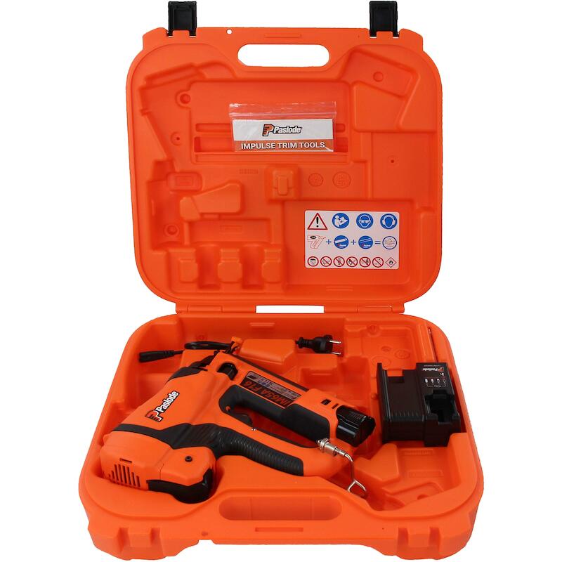 Paslode - Cordless gas finishing nailer - IM65A F16 Li - 7.2 V - 1x 2.1 Ah - 20° - ø 1.6 mm - 32-63 mm - in case - 03329999