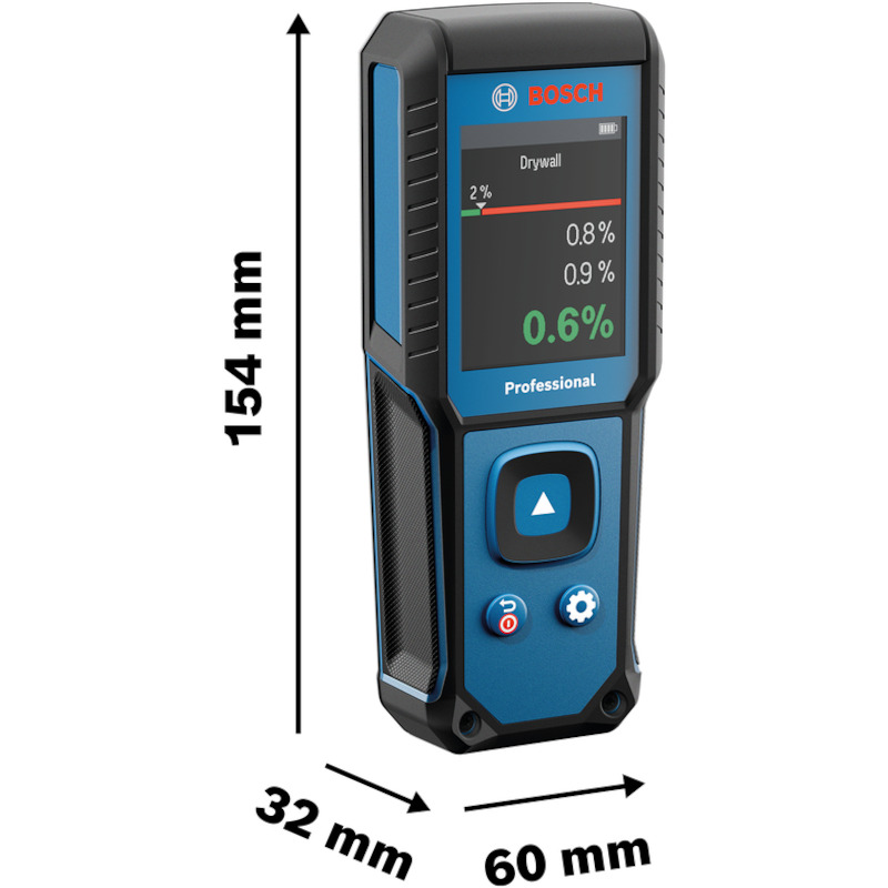 MÈTRE D'HUMIDITÉ            GMM 1-15 2XAA    BOSCH