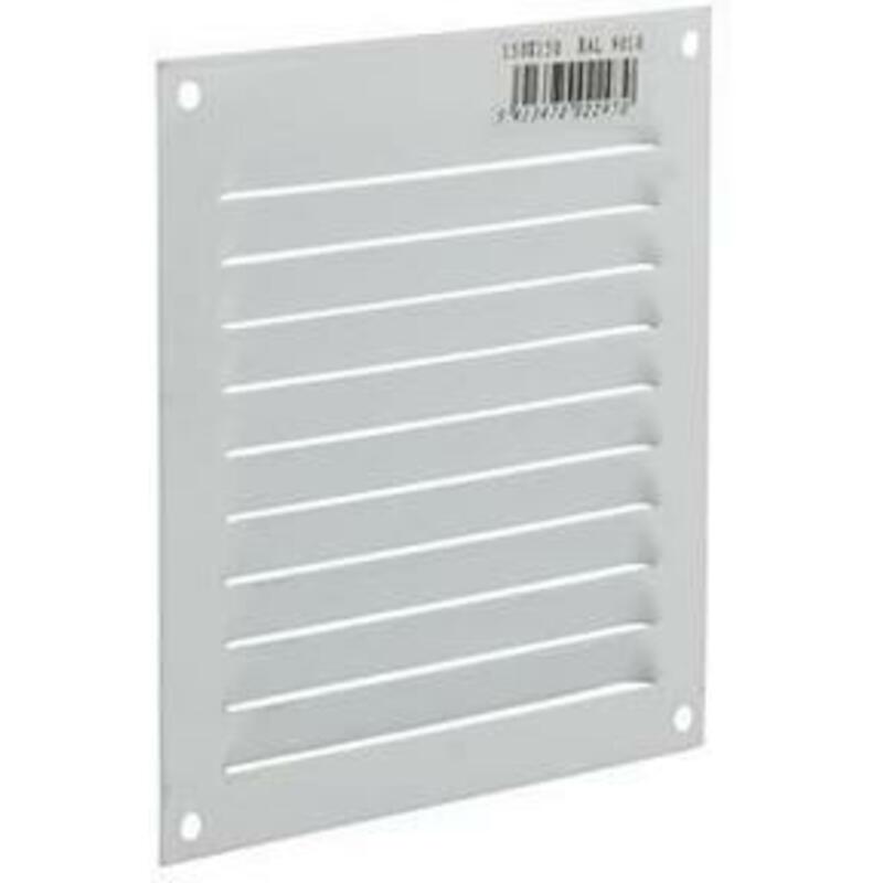 GRILLE ESTAMPÉE RAL9010     436 150X150     RENSON