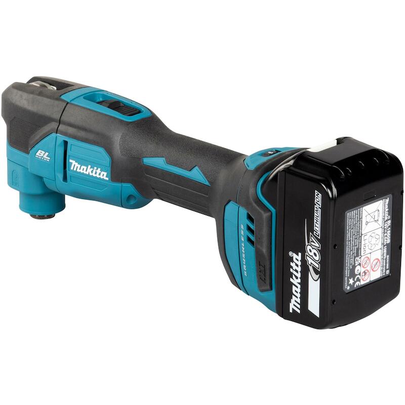 Makita - Accu-multitool - DTM53JT1 - 18 V - 1x 5,0 Ah - OIS/Starlock - Makpac III - 08152707