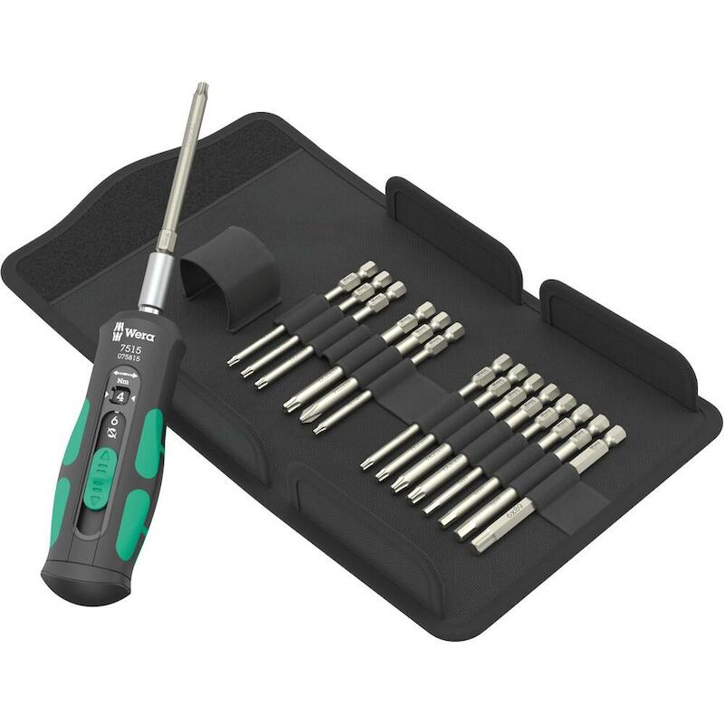 MOMENTSCHROEVENDRAAIERSET   7515/16 SAFE(16ST)WERA