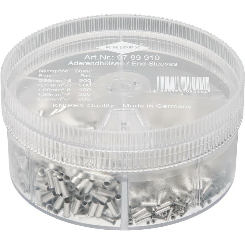 ASSORTIMENT D'EMBOUTS ISOLÉ 97 99 910(1900PC)KNIPE