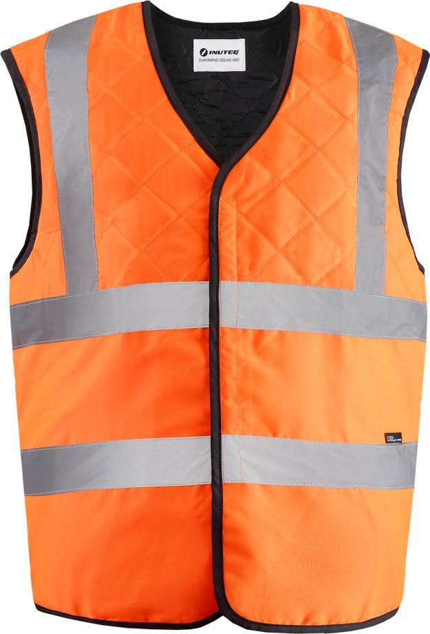 KOELVEST HV H20             2BSAFE ORANJE   M INUT