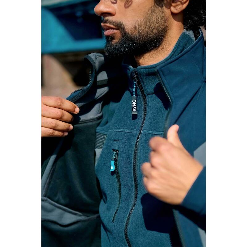 VESTE POLAIRE OUTKICK       400W ROUGE    XXL SYNQ