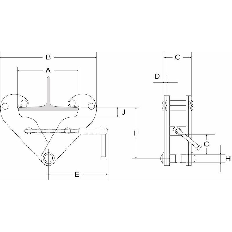 BALKENKLEM 2T               KSB-2 80-240MM    REMA