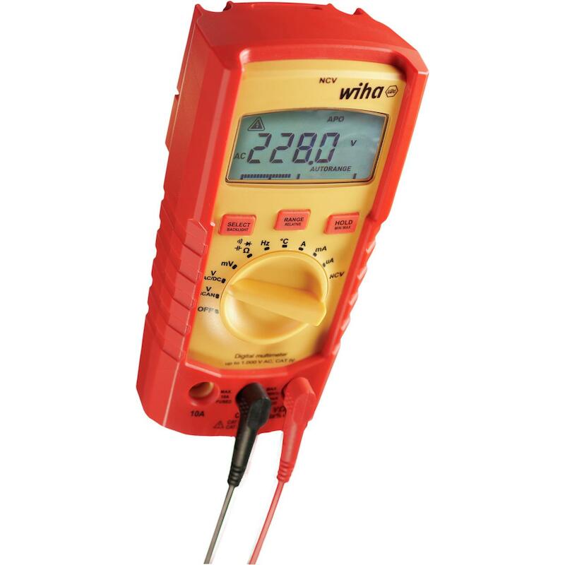 MULTIMETER DIG.1000V         SB25542 AC 2XAAA WIHA