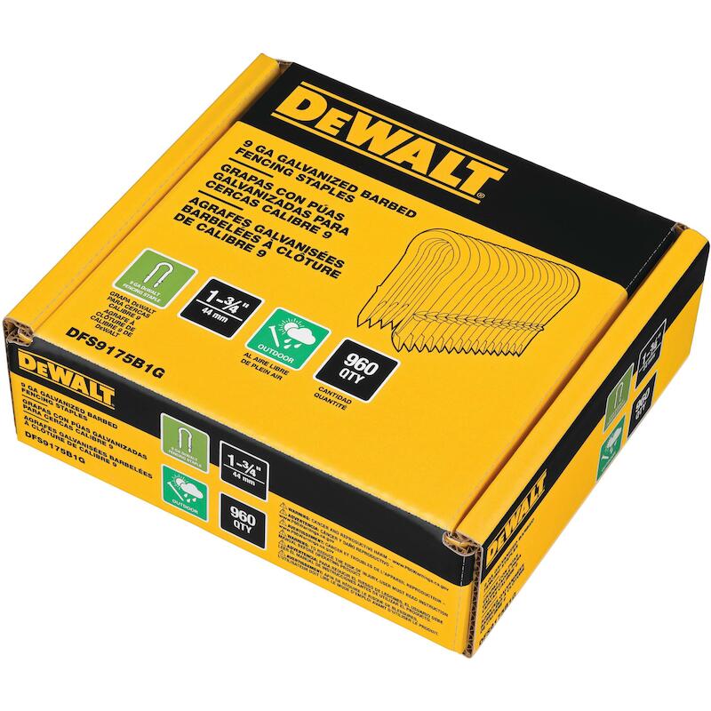 CLOUS CRAMP.3,7-4MM 45MM  DFS9175B1G (960PC)DEWALT
