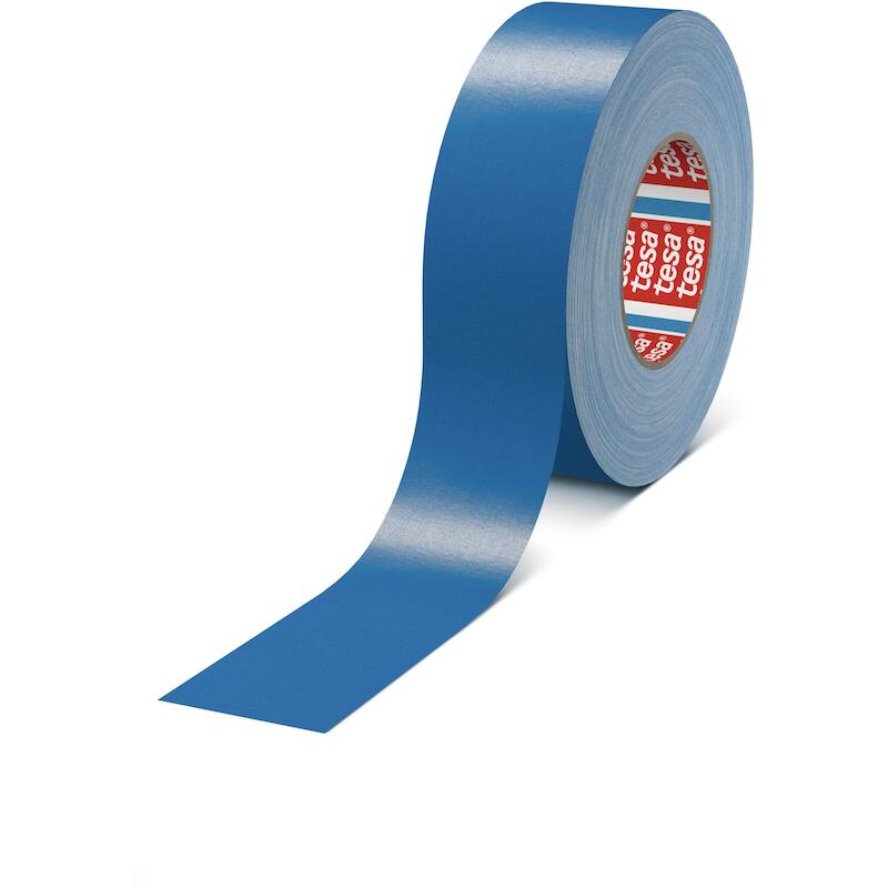 KLEEFBAND - TESA 04651 TESABAND ACRYL GECOATE TEXTIEL - BLAUW 30 MM X 50 M