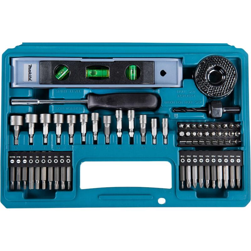 BOREN EN SCHROEFBITSET 102 STUKS - E-10730 - MAKITA