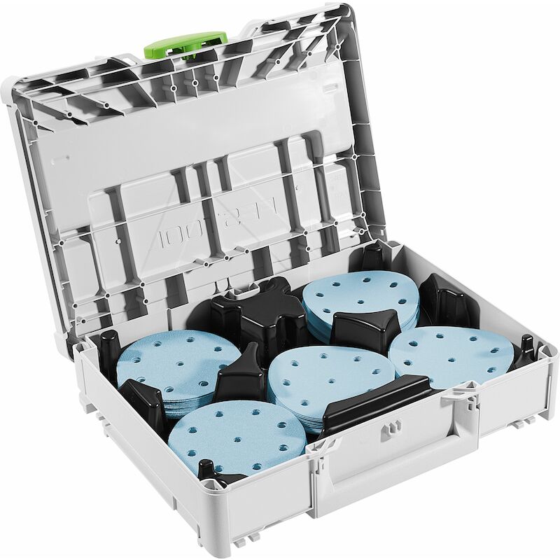 SYSTAINER³ D'ABRASIFS SYS-STF D125 GR-SET GRANAT - 578193 - FESTOOL