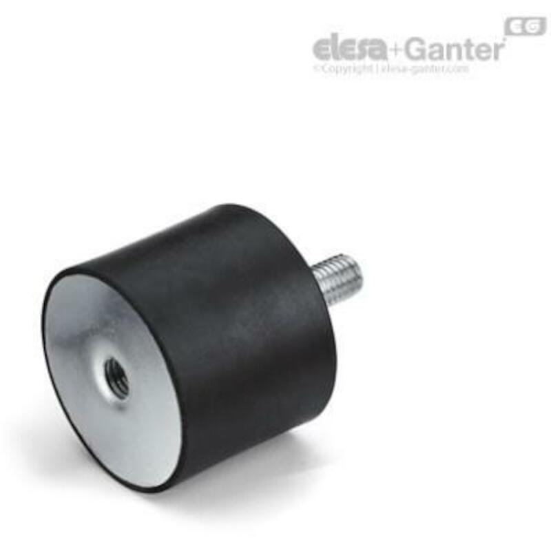 AMORTISSEUR DE VIBRATIONS   DVA.2-25-20-M6-18-NK70