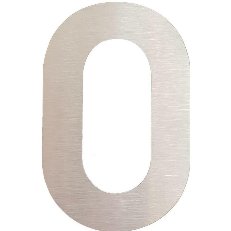 NUMERO MAISON 80MM IN.COLLE FUJI - "0"        KATO