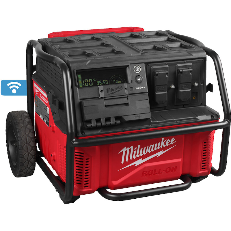 STROOMTOEVOER ROLLON 2,5KWH IRPSUOP2500  MILWAUKEE