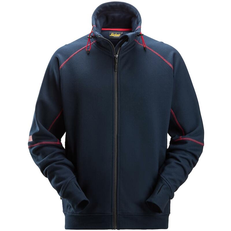 VESTE SWEAT/ZIP ARC AS      2360 BLEU      M SNICK