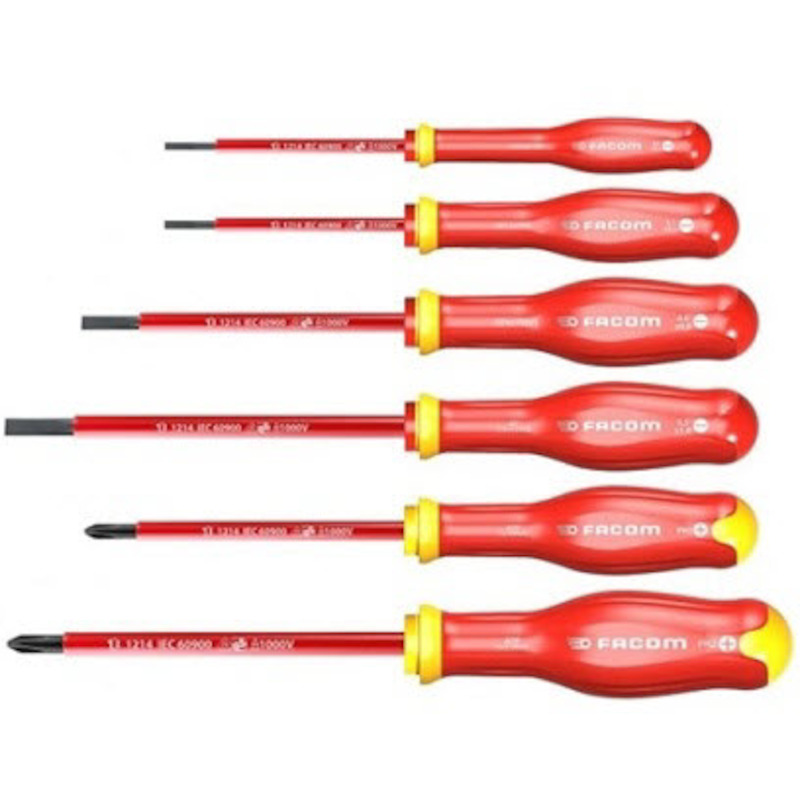 SCHROEVENDRAAIERSET VDE     ATPVE.J6PB  (6ST)FACOM