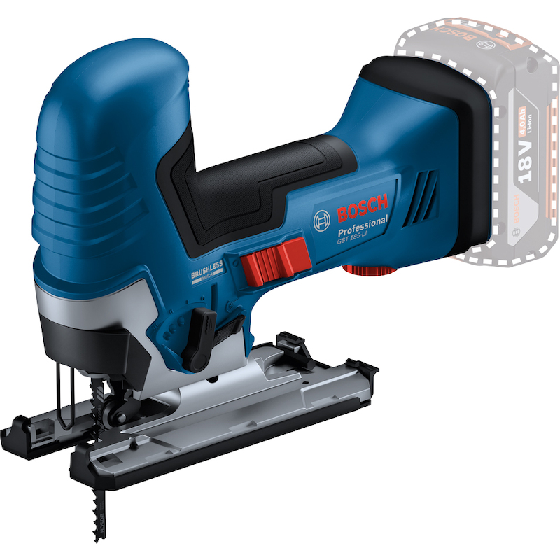 ACCUDECOUPEERZAAG 18V/BODY  GST 18V-125 S (L-BOXX)